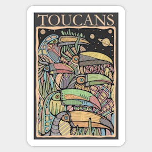 Toucans Sticker